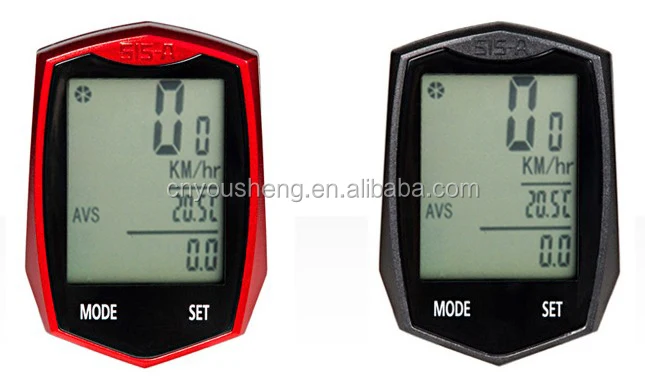 YS 515 wireless exercise LCD cycling computer waterproof bicycle computer