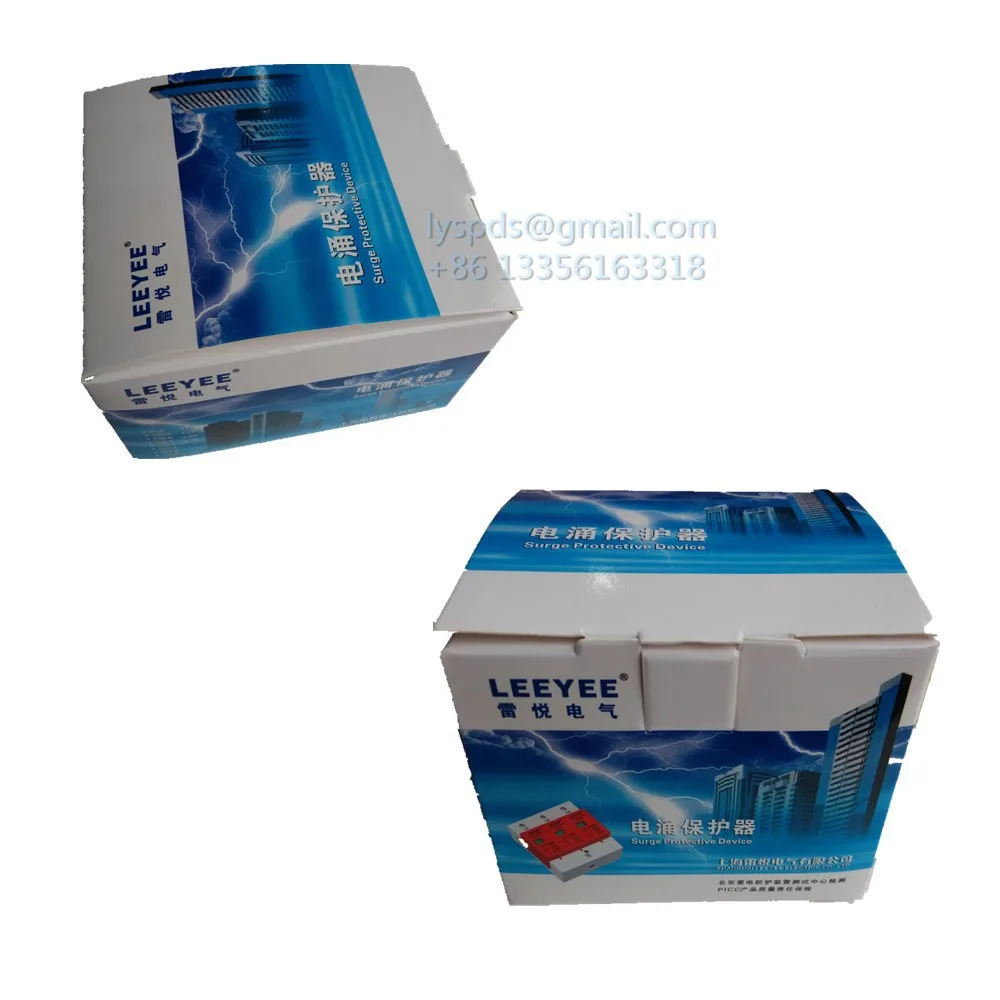 220 В 2 P 80KA однофазный устройство защиты от перенапряжений (ОПН)