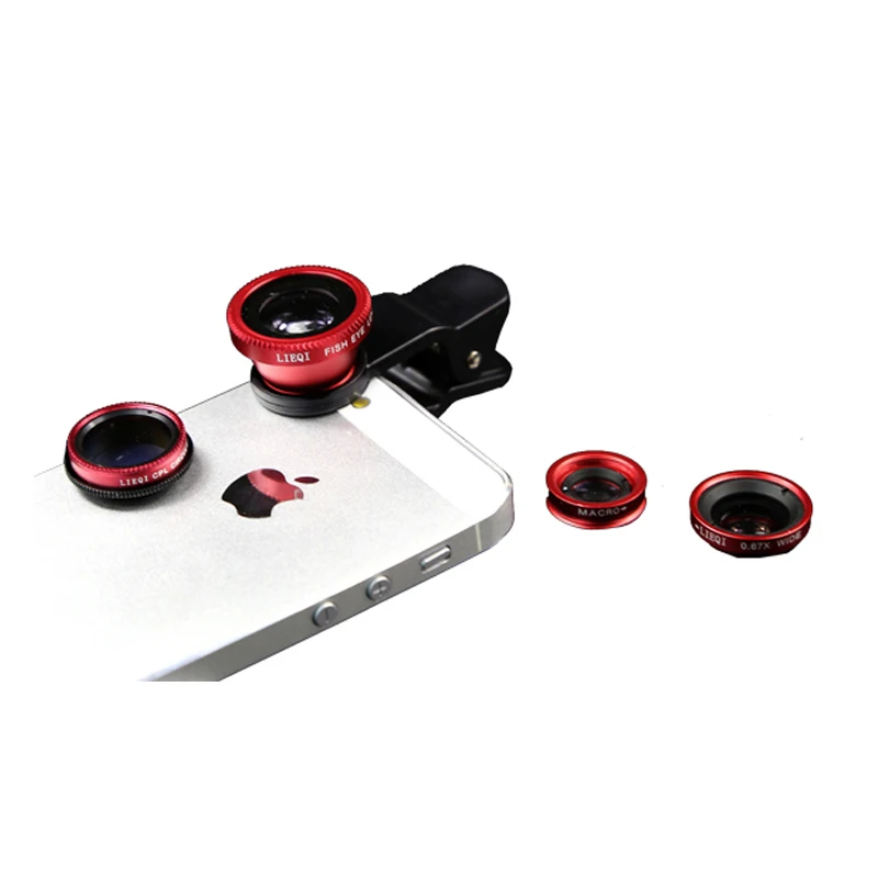 Extra Phone Camera Lenses 4 In 1 Camera Lens Kit For iPhone