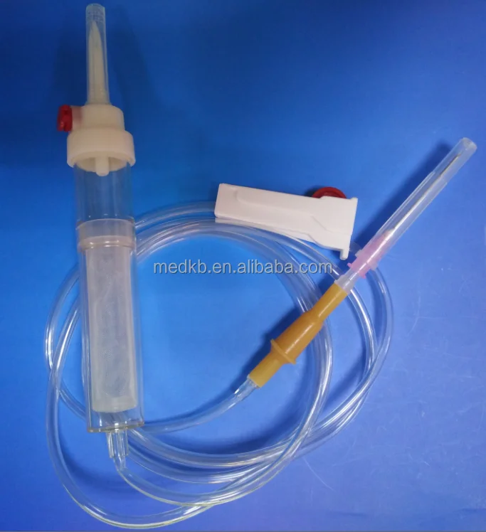 
Blood transfusion set double chamber 