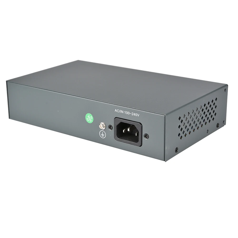 
CCTV Standard 48V POE switch 8CH 8+2 Port 15.4W/30W IEEE 802.3af/IEEE 802.3at 2 uplink Port 120W For Security POE IP Camera 250M 