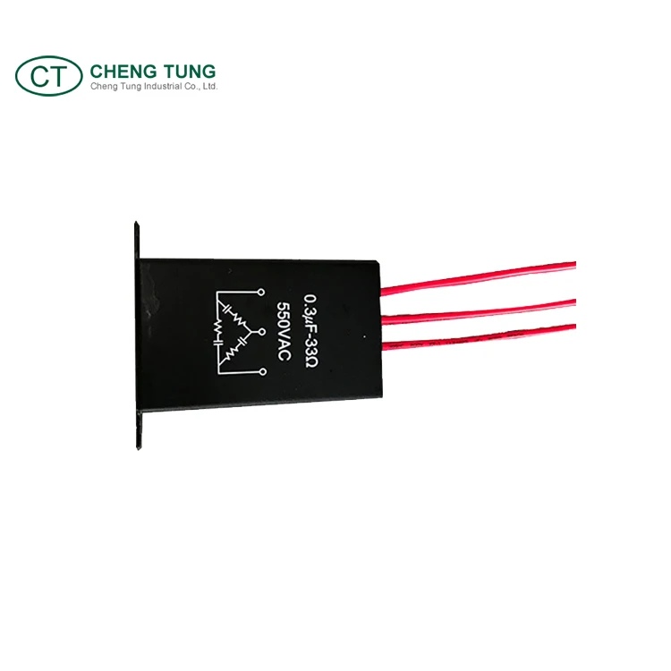 Custom surge protector, machine tool 3-Phase 550V circuit Spark Quencher Film Capacitor