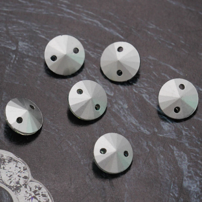 New factory direct crystal AB  satellite shape sew on stone pointback rhinestone wedding dress&garment decoration