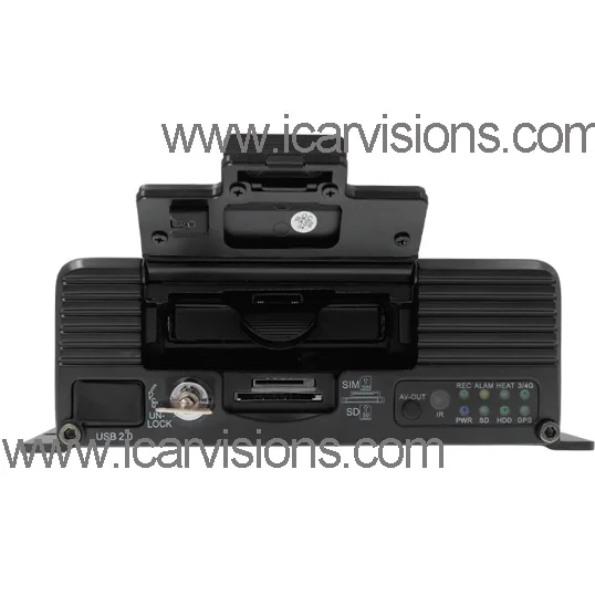 
4 Channels 1080P AHD High Definition Hybrid Hard Disk Mobile NVR POE 12V user manual fhd 1080p car camera dvr video recorder 