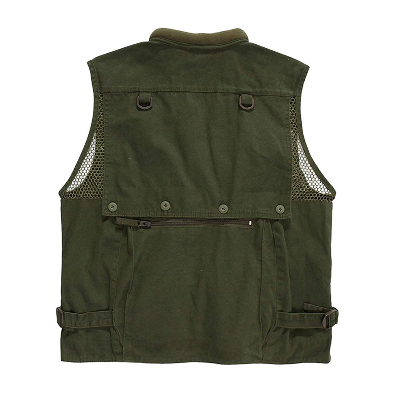 Оригинальный мужской уличный Военный Грузовой жилет с несколькими карманами