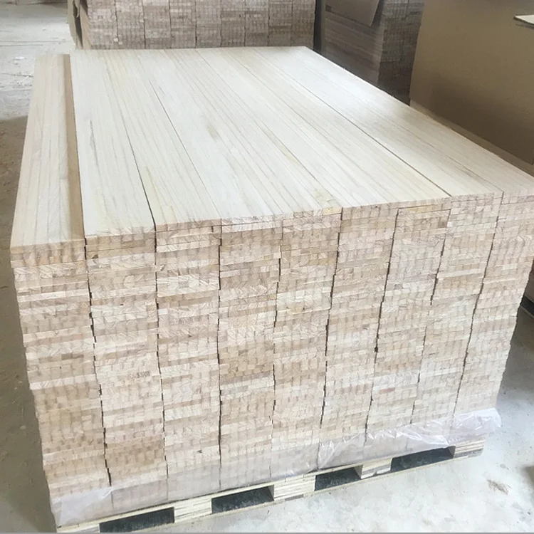 
Factory price natural color paulownia wood sawn timber 