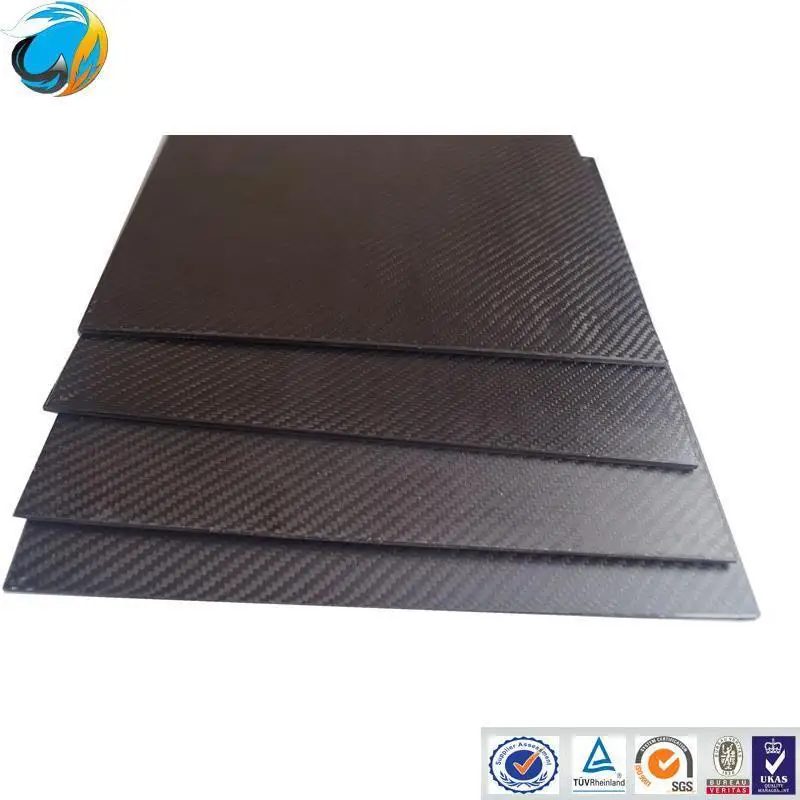 carbon fiber sheet 500 x 500mm with high gloss