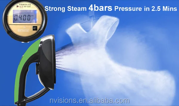 
China high quality and upright high pressurized steam iron NV398 with CE,CB certification 
