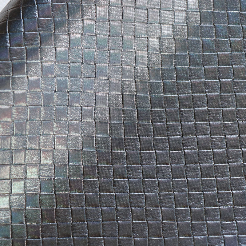 ECO-friendly high tearing strength metallic pu artificial waterborne pu leather roll