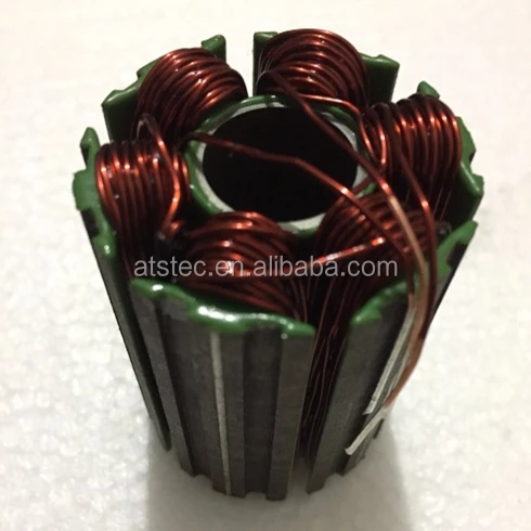 coiling dc motor stator lamination