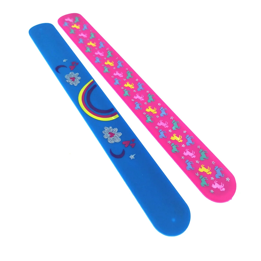 
Canada Promotional Personalized custom slap bracelets no minimum 