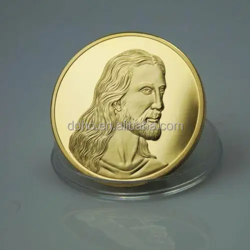 Low price religious coins Catholic Christian Religious Challenge Coin Token Jesus Last Supper