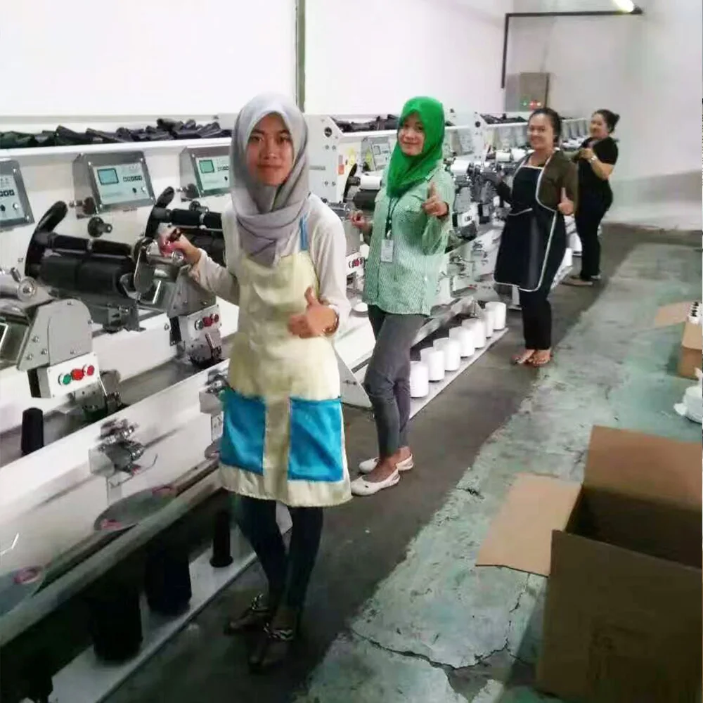 Automatic sewing thread cone / bobbin winder