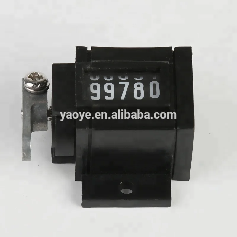 5 digit mechanical rotation counter hand tally counter!