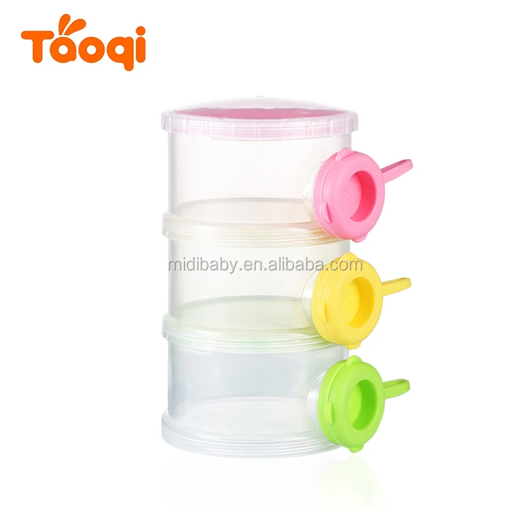 
Portable Stackable Baby Milk Powder Formula Dispenser/Food Storage Containers/Snack Cup 