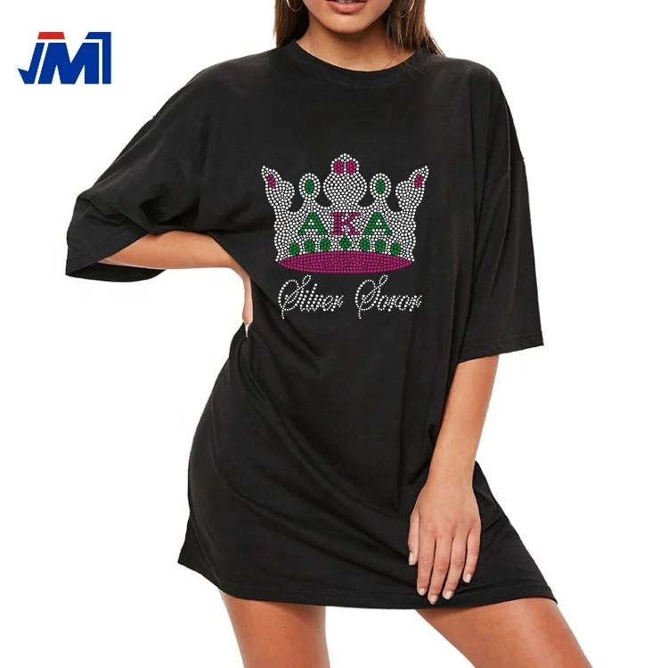 Silver Soror AKA Wholesale rhinestone heat transfer design