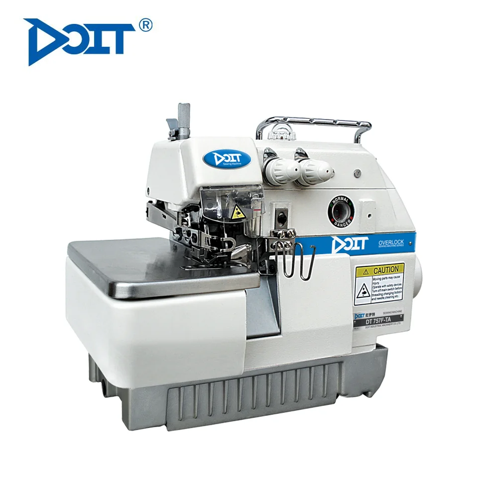 DT 757F-TA High Speed 5 Thread Overlock Sewing Machine Industrial Sewing Machine Price For Sale