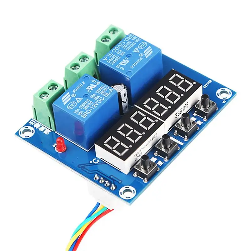 DC 12V LED Digital Display XH-M452 Thermostat Temperature Humidity Control Thermometer Hygrometer Controller Module Dual Output