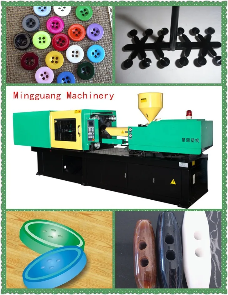 XY500 garment button making injection machine