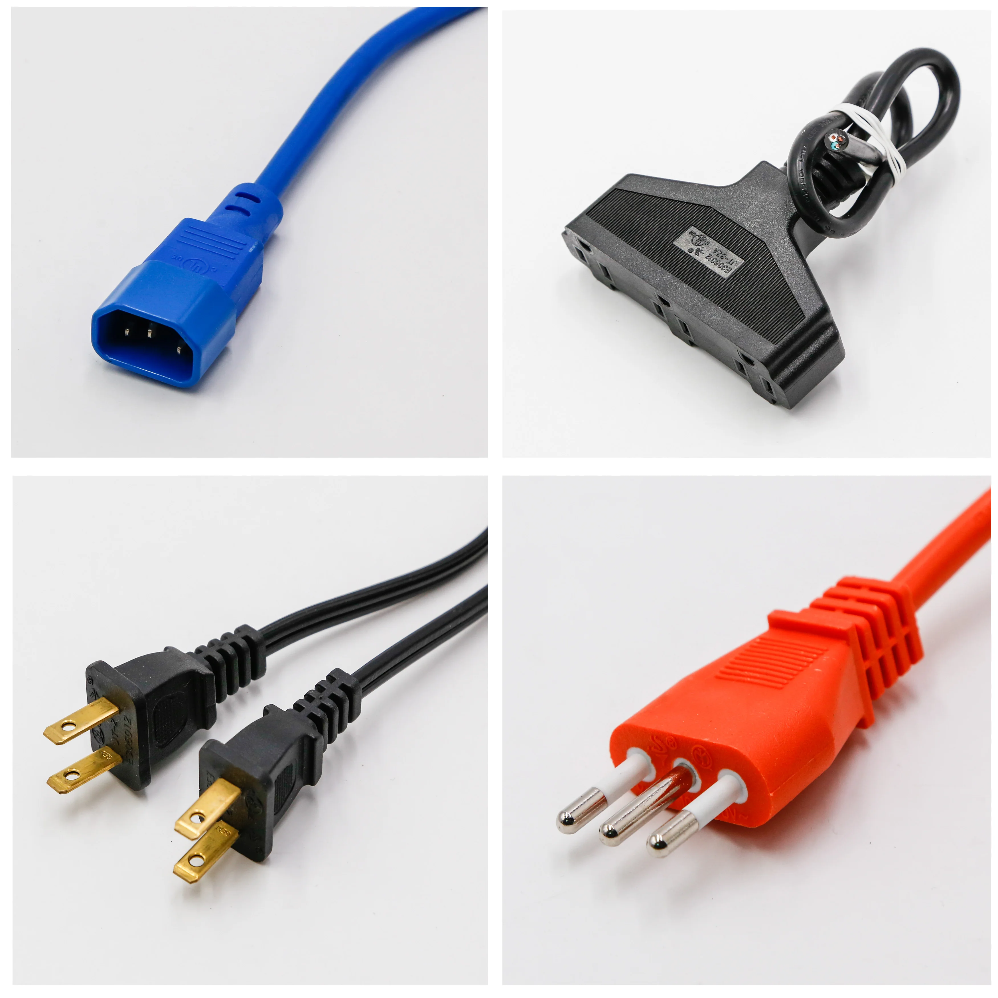 
PC/PDU C20 to C13 - 15 Amp - 6 FT /NEMA 5-15 to C13 Splitter Power Cord - 10 Amp - 10 FT 