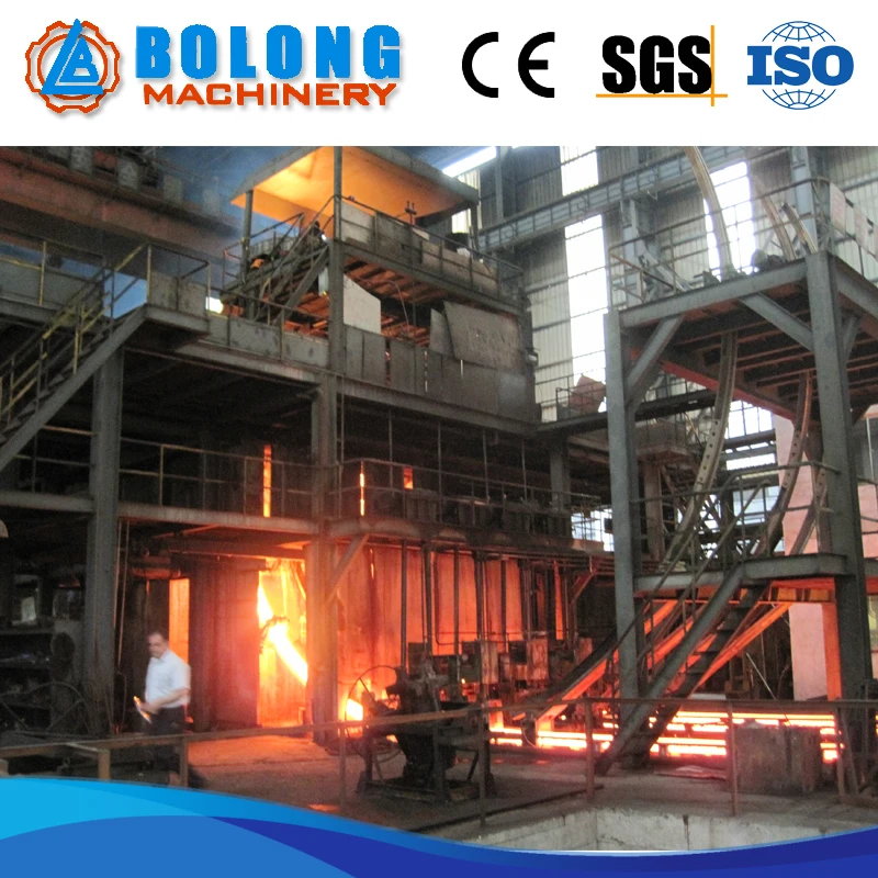 continuous casting machine for steel billet