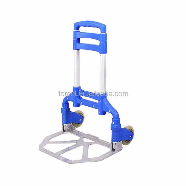 
hot sale aluminum folding heavy duty foldable 2 wheels hand trolley 