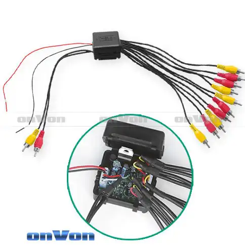 A-200 усилитель аудиосигнала разветвитель с одним аудиовходом и пятью