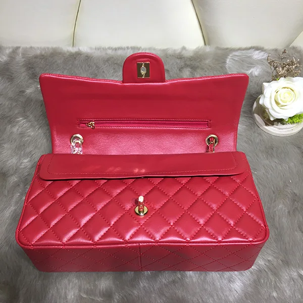 
MOQ 1PCS Wholesale sheep leather designer branded luxury handbag , brand name hand bags 