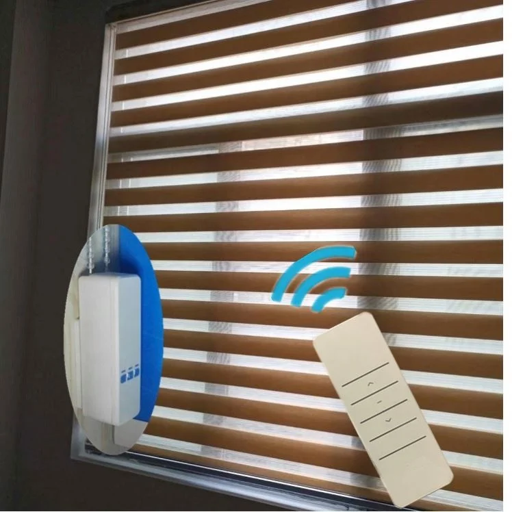 Smart  window blinds curtain shades remote wifi control chain motor automation device kit Tuya app google alexa sir avaible