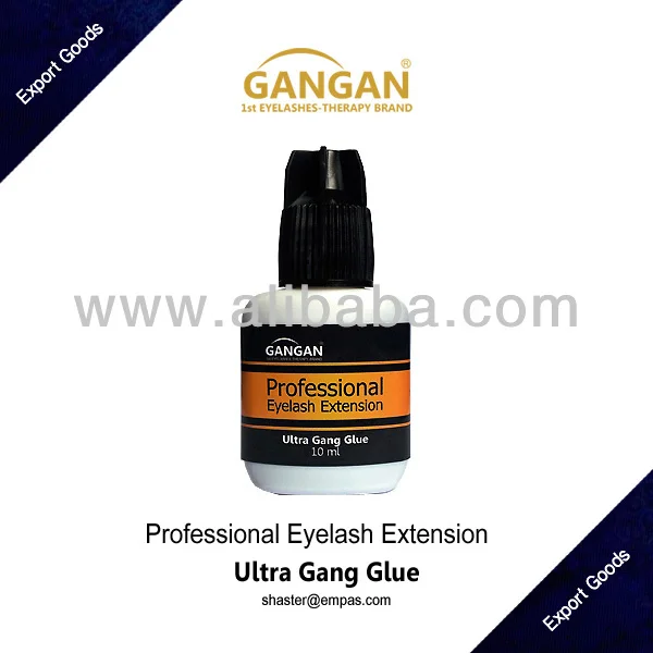 GANGAN Professional Eyelash Extensions Ultra Gang Glue fast drying time long lasting retention