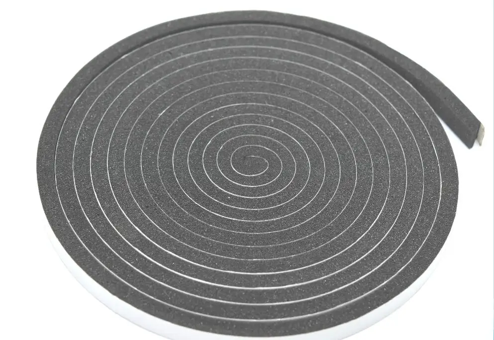 all size provide grey color PU foam tape Acoustic seal