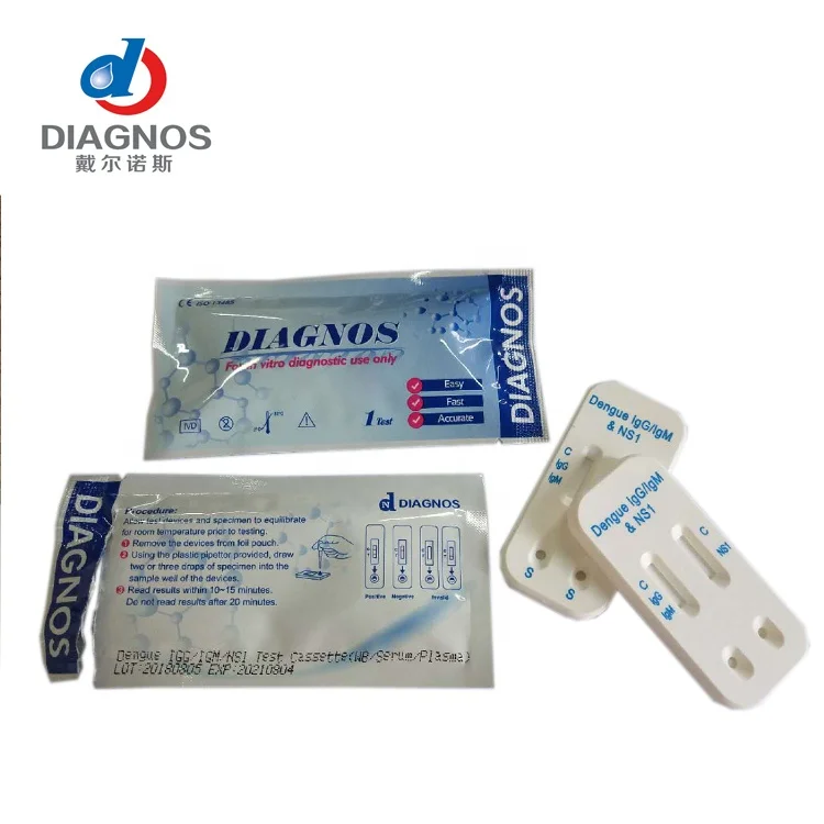 Cut Price!! Cambodia Laos Bangladesh One step dengue NS1 antigen blood rapid test kit