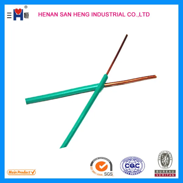 Одноядерный жесткий обращается без оболочки кабеля