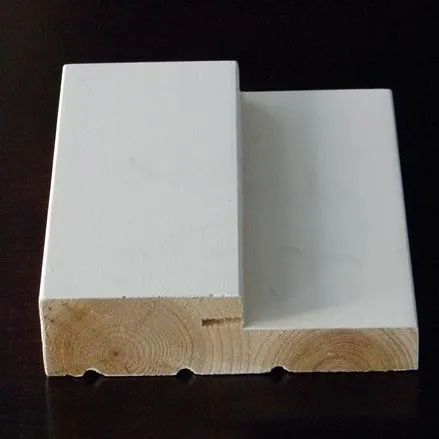 
Primed Finger Joint Solid Wood Decorative Door Frame 