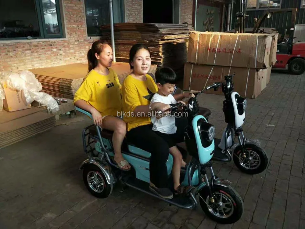 3 wheel 26inch 500w fat tire cargo electric tricycle with disk brake