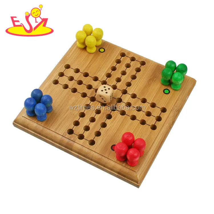 Wholesale creative style wooden chinese checkers game for sale W11A068