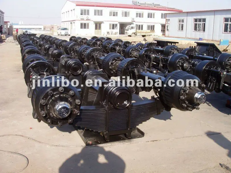 28T Bogie Trailer SUSPENSION factory direct 32T 24T in middle Asia Market