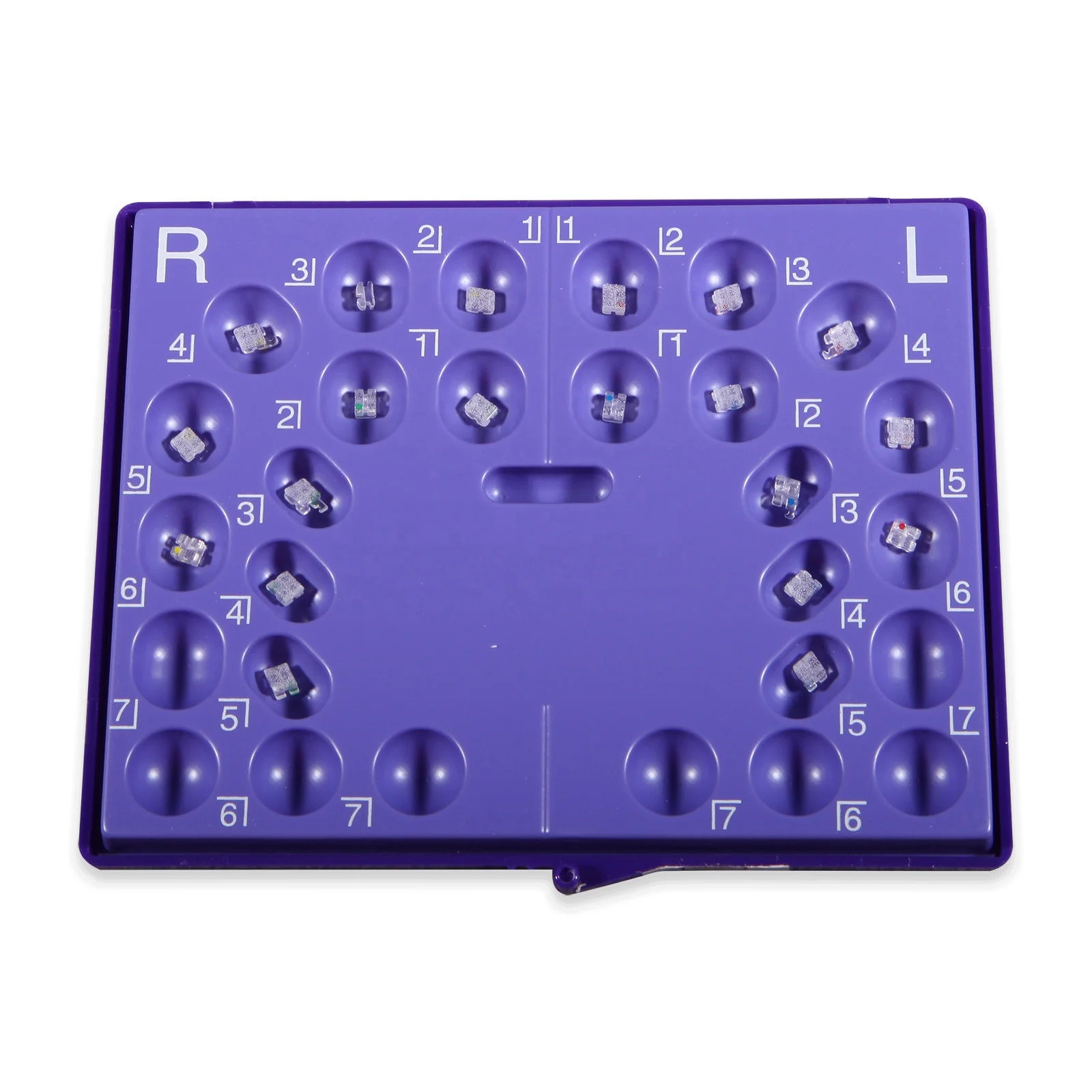 Dental Orthodontic Sapphire Ceramic Brackets Ortho Braces