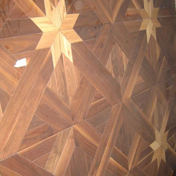 professional solid hardwood special parquet floor