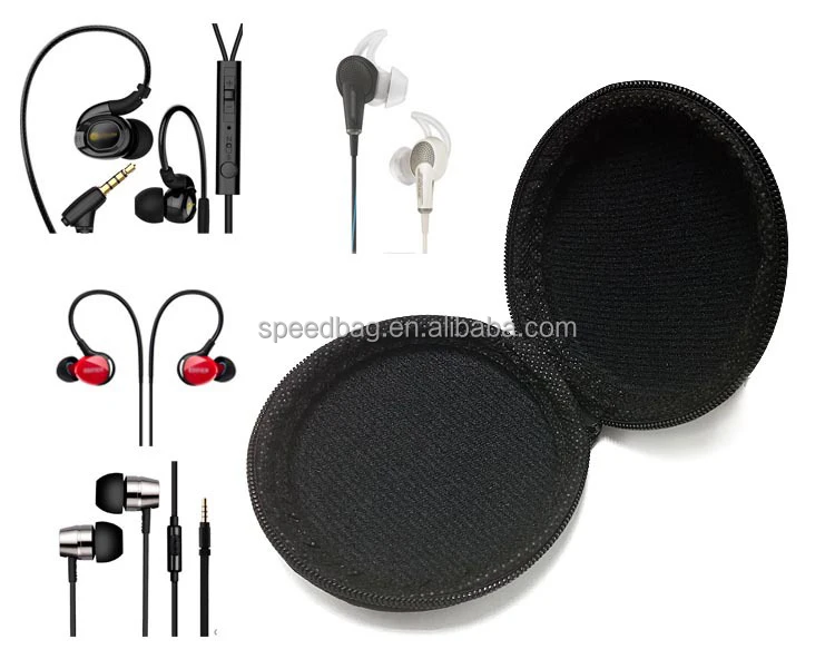 Factory direct sale headphone case eva earphone case custom eva case