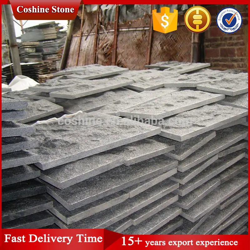 building stone G654 granite mushroom stone for wall cladding