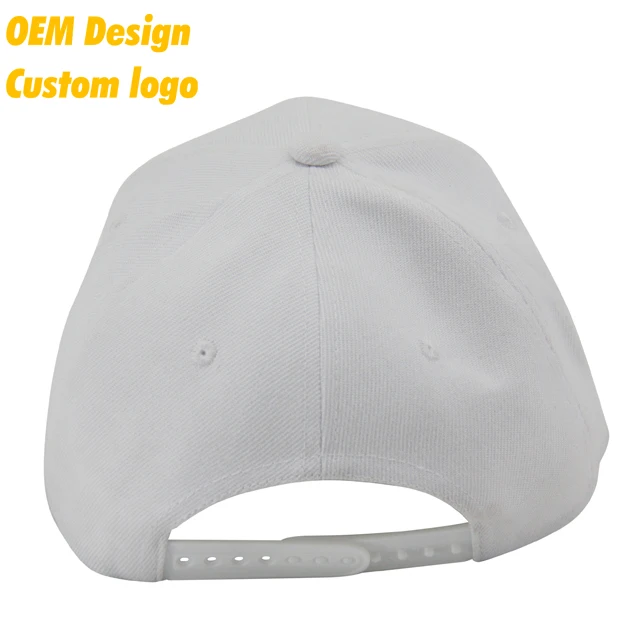 OEM Custom made New Product Promotion Adjustable Closure CVC gold buckle curve visor 5-panel batch low crown golf  Hat for men