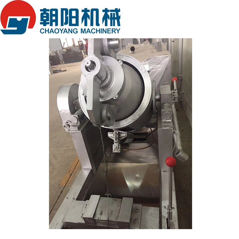 Larger-scale air flow puffing machine for soybean,corn,rice wheat and other grains