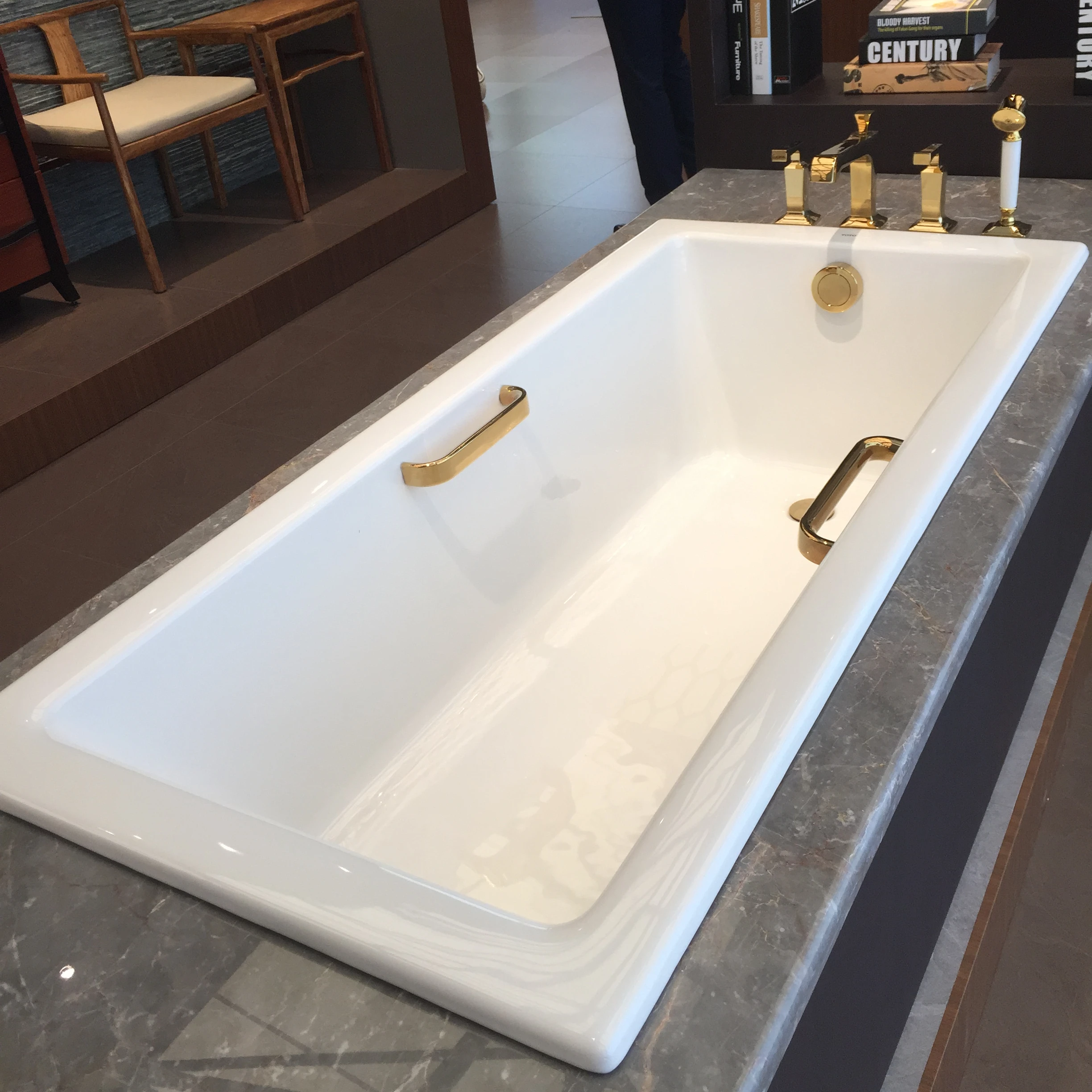
NH-005 cast iron bath tubs for Five star hotel 