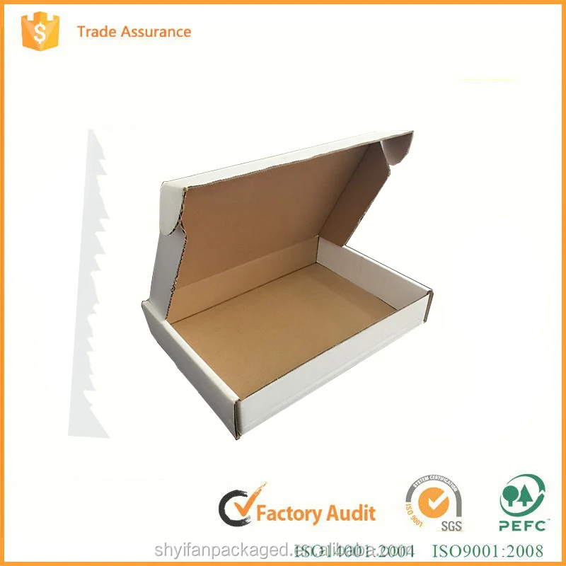 Низкая цена коричневой крафт-пользовательские печатные гофрированные почтовый ящик