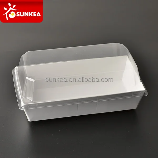Printed paper sushi tray for sushi container
