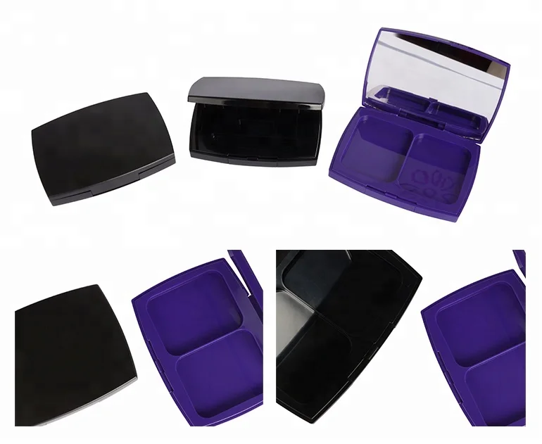 Make your own cosmetic beauty packaging compact powder case with mirror