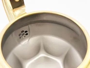 Hot Sale Arabic Turkish Stainless Steel Tea & Coffee Pot Set Luxury Gold Color Eco-Friendly High Quality Metal for Home Use