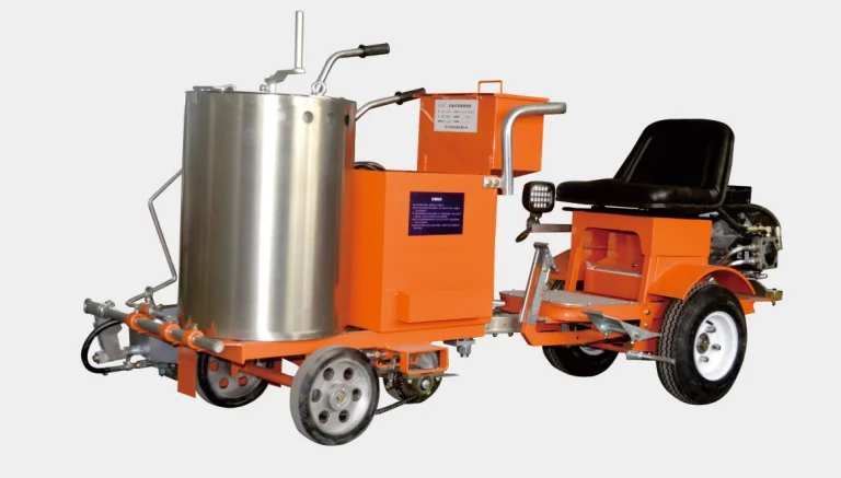 with Car type hot melt road marking machine /  thermoplastic paint machine