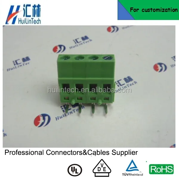 TE 6-ти винт ПЕЧАТНОЙ ПЛАТЫ разъемы проводов медь клеммный блок